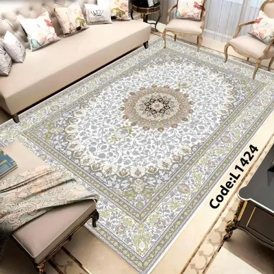 روفرشی کشدار طرح فرش کد FAM_L1424