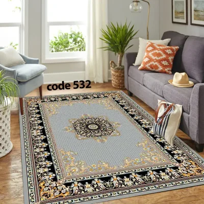 روفرشی کشدار طرح فرش کد FAM-532