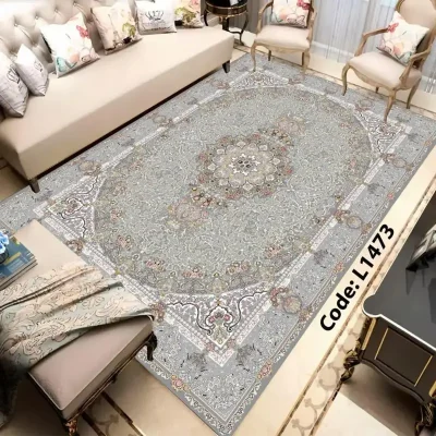 مخمل فرش (فرشینه) کد FAM-L1473