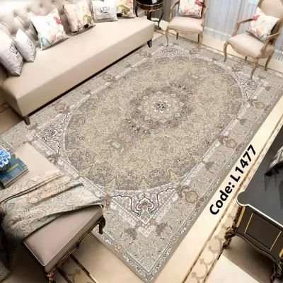 مخمل فرش (فرشینه) کد FAM-L1477
