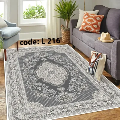 روفرشی کشدار طرح فرش کد FAM-L 216