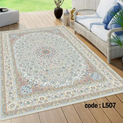 روفرشی کشدار طرح فرش کد FAM-L 507