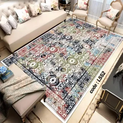 مخمل فرش (فرشینه) کد FAM-L552