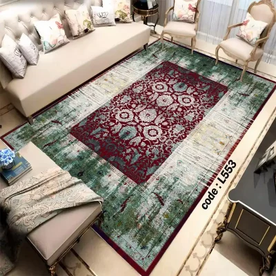 مخمل فرش (فرشینه) کد FAM-L553