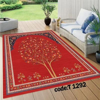 مخمل فرش (فرشینه) کد FAM-T1292