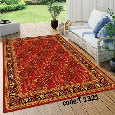 مخمل فرش (فرشینه) کد FAM-T1321