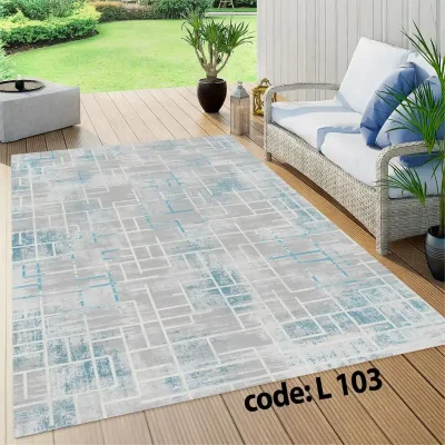 مخمل فرش (فرشینه) کد FAM_L103