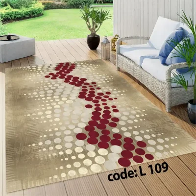 مخمل فرش (فرشینه) کد FAM_L109