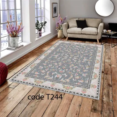 مخمل فرش (فرشینه) کد FAM_T244