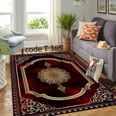 مخمل فرش (فرشینه) کد FAM_T385