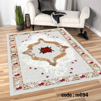 مخمل فرش (فرشینه) کد FAM_m-694