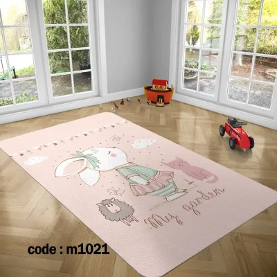 مخمل فرش (فرشینه) کد FAM_m1021