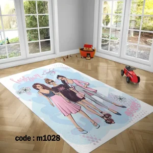 مخمل فرش (فرشینه) کد FAM_m1028