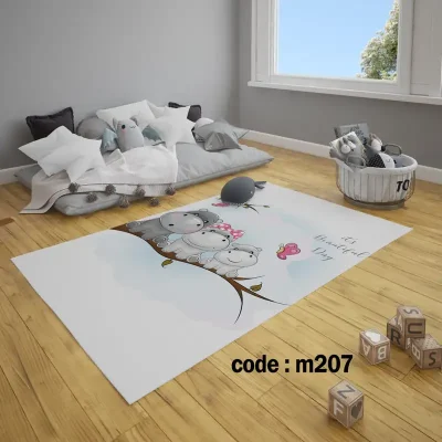 مخمل فرش (فرشینه) کد FAM_m207