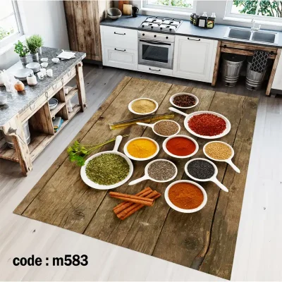 مخمل فرش (فرشینه) کد FAM_m583