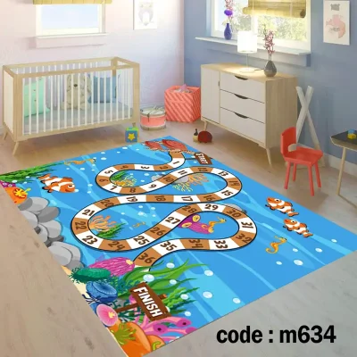 مخمل فرش (فرشینه) کد FAM_m634