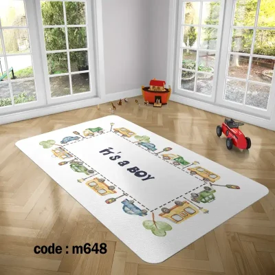 مخمل فرش (فرشینه) کد FAM_m648
