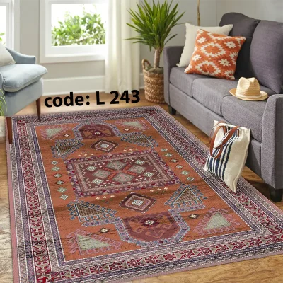 روفرشی مخملی کشدار کد FAM-L 243