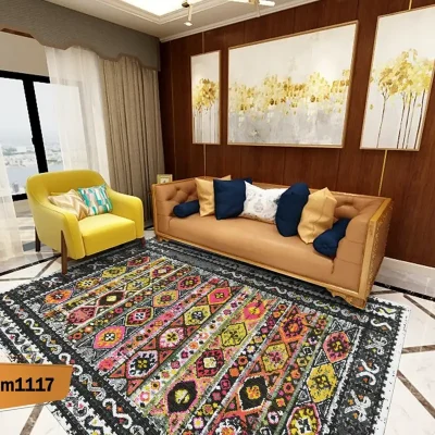 روفرشی مخملی کشدار کد FAM-m 1117