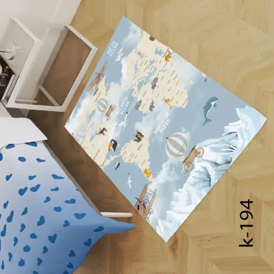 روفرشی کشدار طرح کودک کد VS-k 194